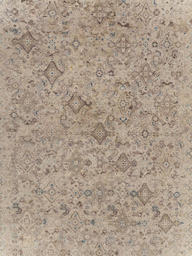 Antique Persian Malayer Gallery Carpet, No.20028 - Galerie Shabab