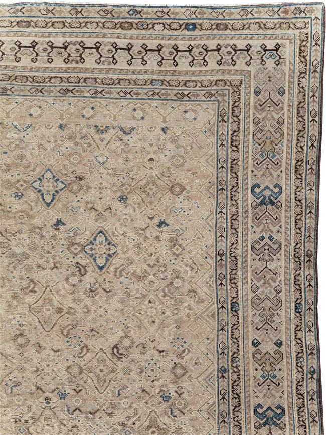 Antique Persian Malayer Gallery Carpet, No.20028 - Galerie Shabab