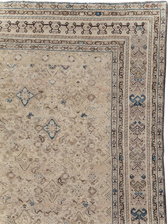 Antique Persian Malayer Gallery Carpet, No.20028 - Galerie Shabab