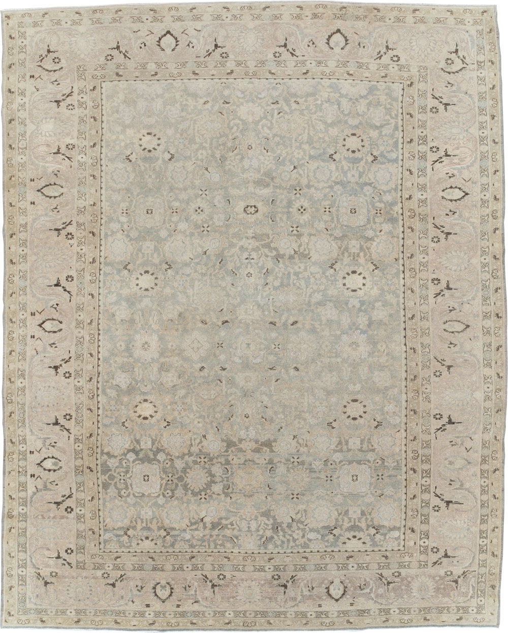 Vintage Persian Malayer Carpet, No.20030 - Galerie Shabab