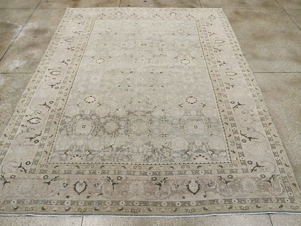 Vintage Persian Malayer Carpet, No.20030 - Galerie Shabab