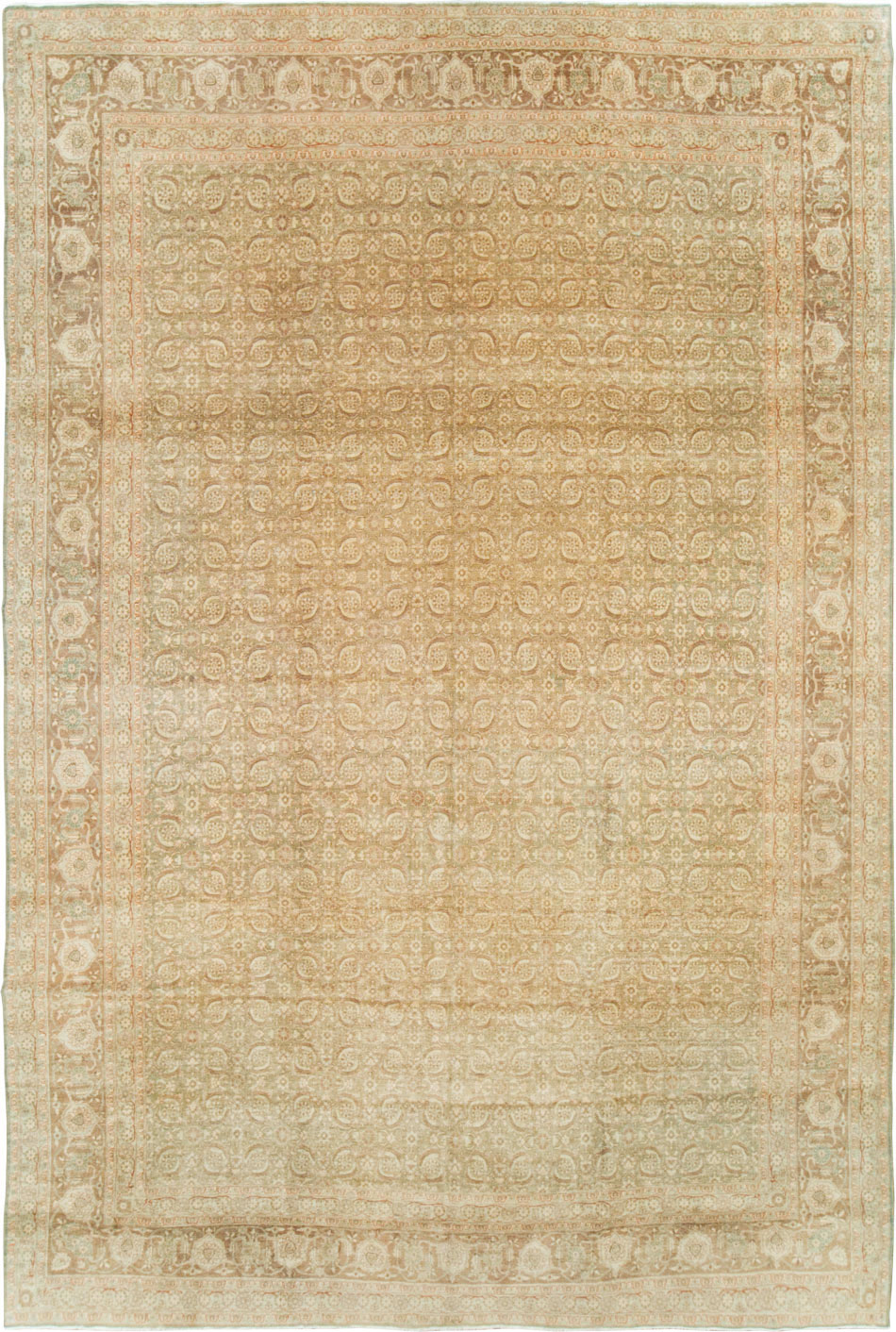 Antique Persian Lavar Kerman Carpet, No.20039 - Galerie Shabab