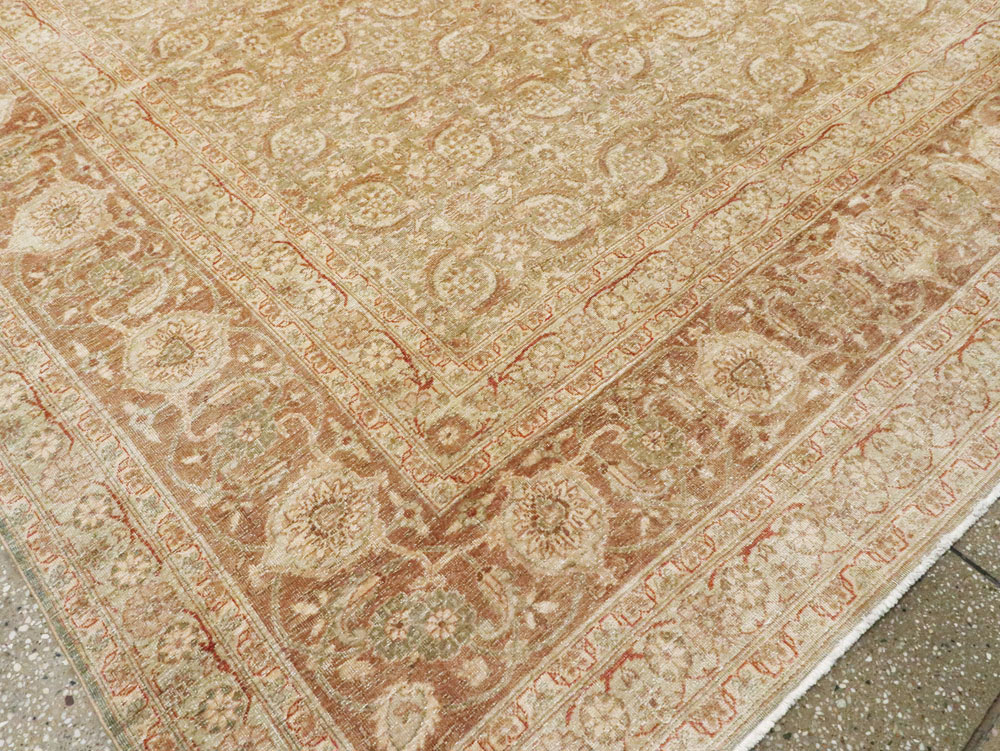 Antique Persian Lavar Kerman Carpet, No.20039 - Galerie Shabab