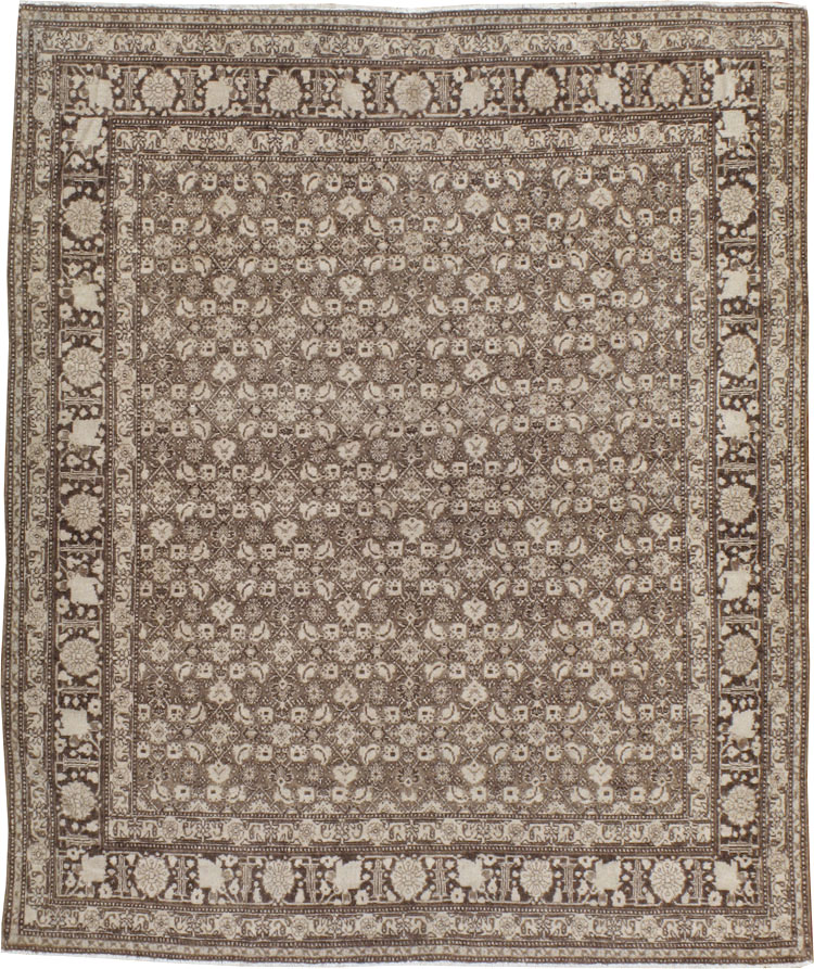 Antique Persian Senneh Tabriz Rug, No.20045 - Galerie Shabab