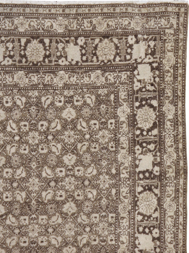 Antique Persian Senneh Tabriz Rug, No.20045 - Galerie Shabab