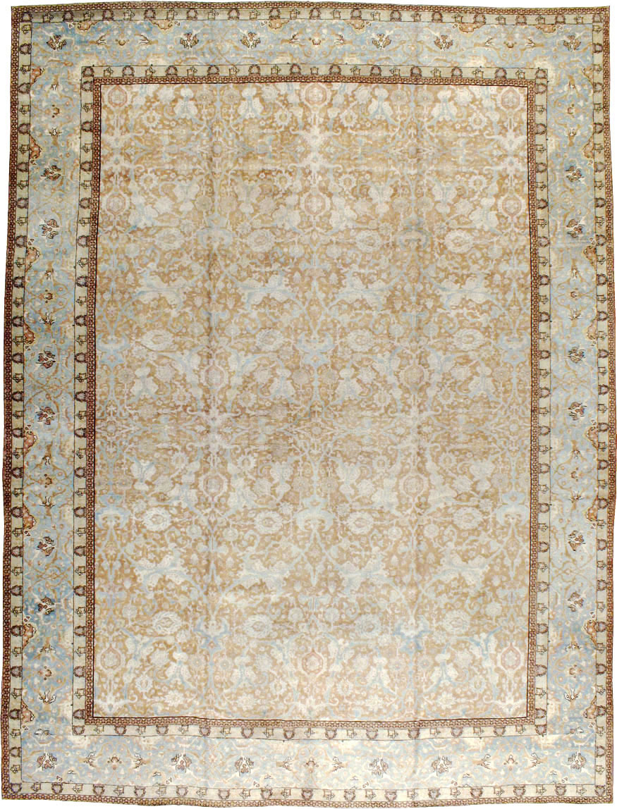Antique Persian Tabriz Carpet, No.20048 - Galerie Shabab