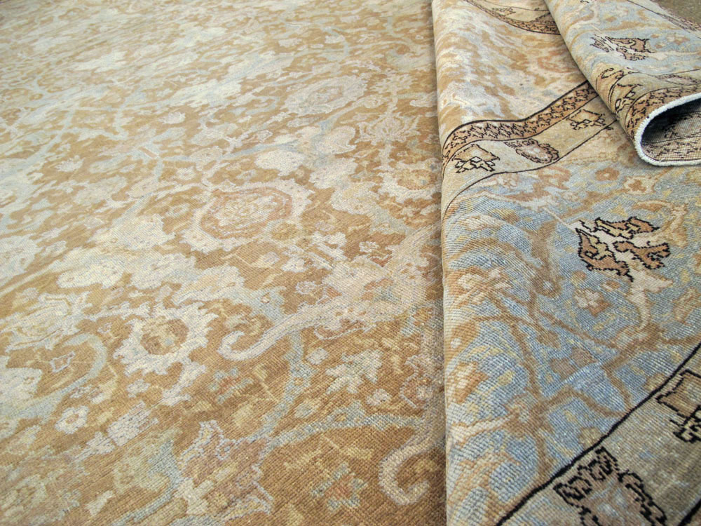 Antique Persian Tabriz Carpet, No.20048 - Galerie Shabab