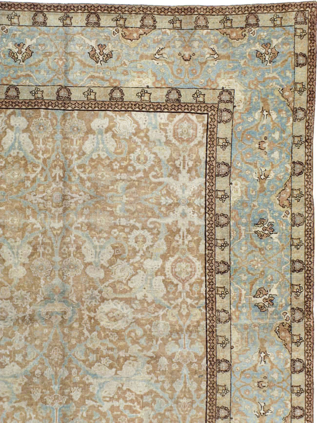 Antique Persian Tabriz Carpet, No.20048 - Galerie Shabab