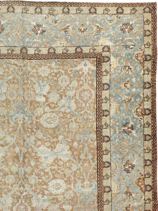 Antique Persian Tabriz Carpet, No.20048 - Galerie Shabab