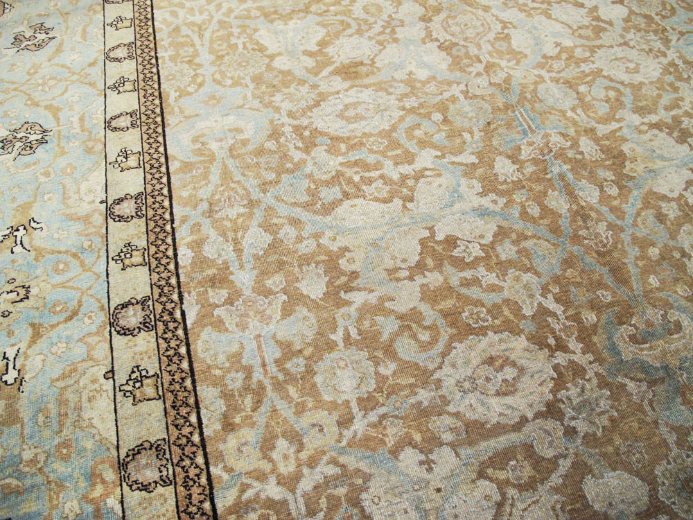 Antique Persian Tabriz Carpet, No.20048 - Galerie Shabab
