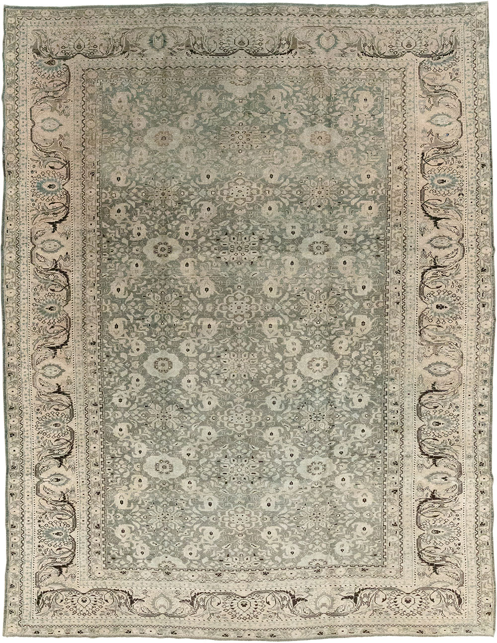 Vintage Persian Malayer Carpet, No.20049 - Galerie Shabab