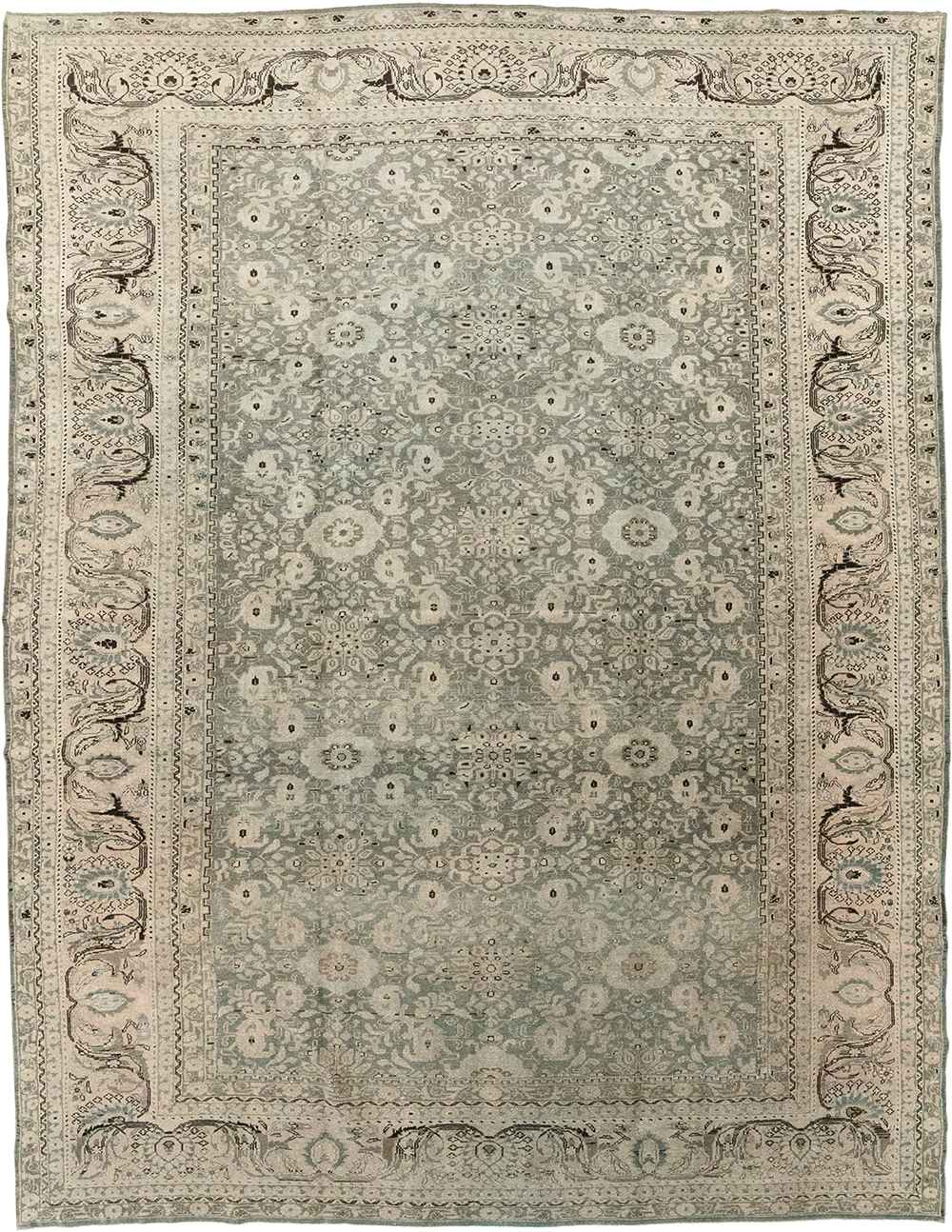 Vintage Persian Malayer Carpet, No.20049 - Galerie Shabab