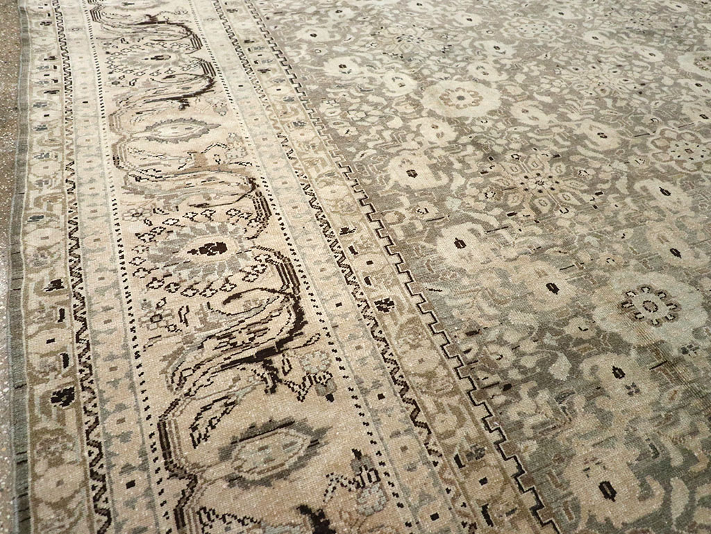 Vintage Persian Malayer Carpet, No.20049 - Galerie Shabab