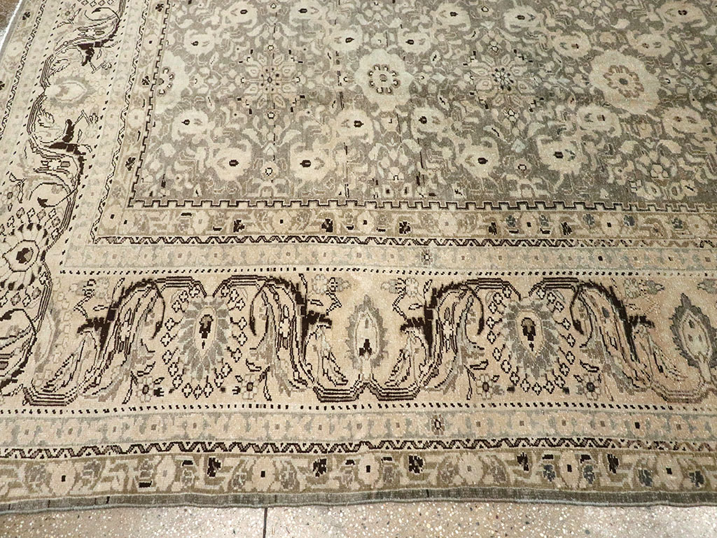 Vintage Persian Malayer Carpet, No.20049 - Galerie Shabab