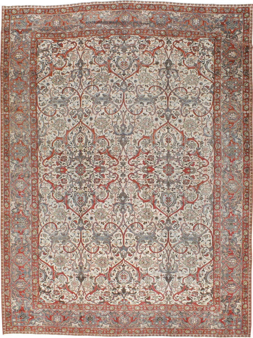 Vintage Persian Tabriz Carpet, No.20056 - Galerie Shabab