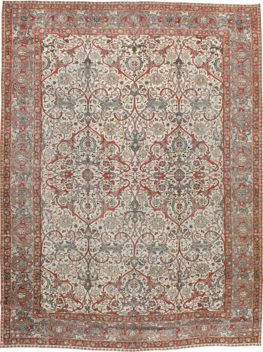 Vintage Persian Tabriz Carpet, No.20056 - Galerie Shabab