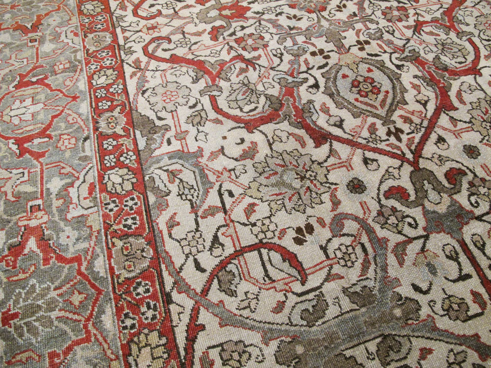 Vintage Persian Tabriz Carpet, No.20056 - Galerie Shabab
