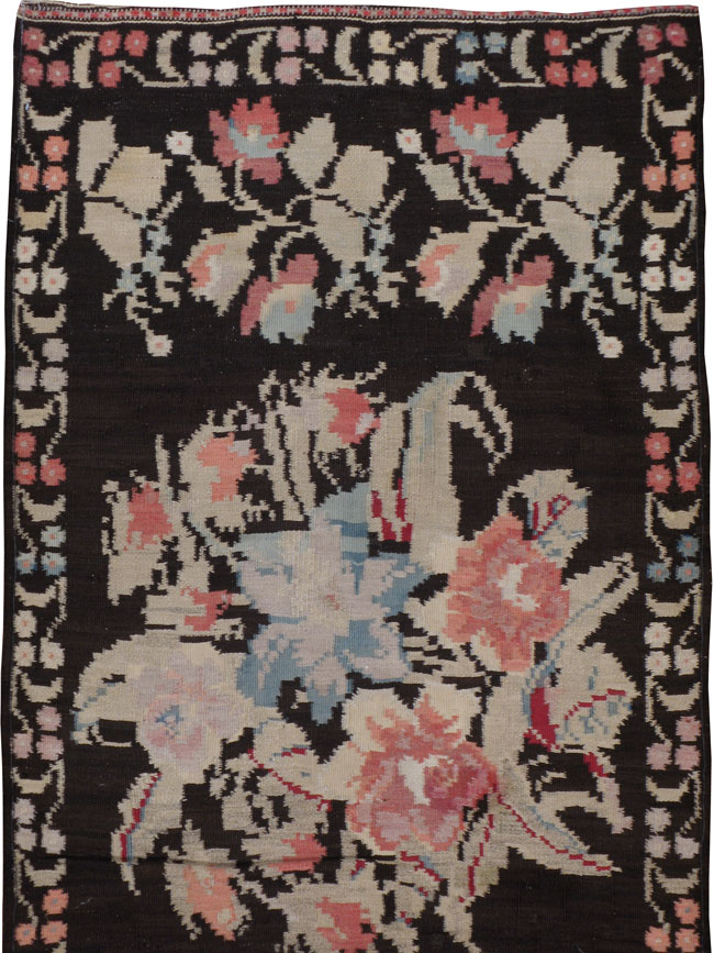 Vintage Russian Bessarabian Kilim, No.20059 - Galerie Shabab