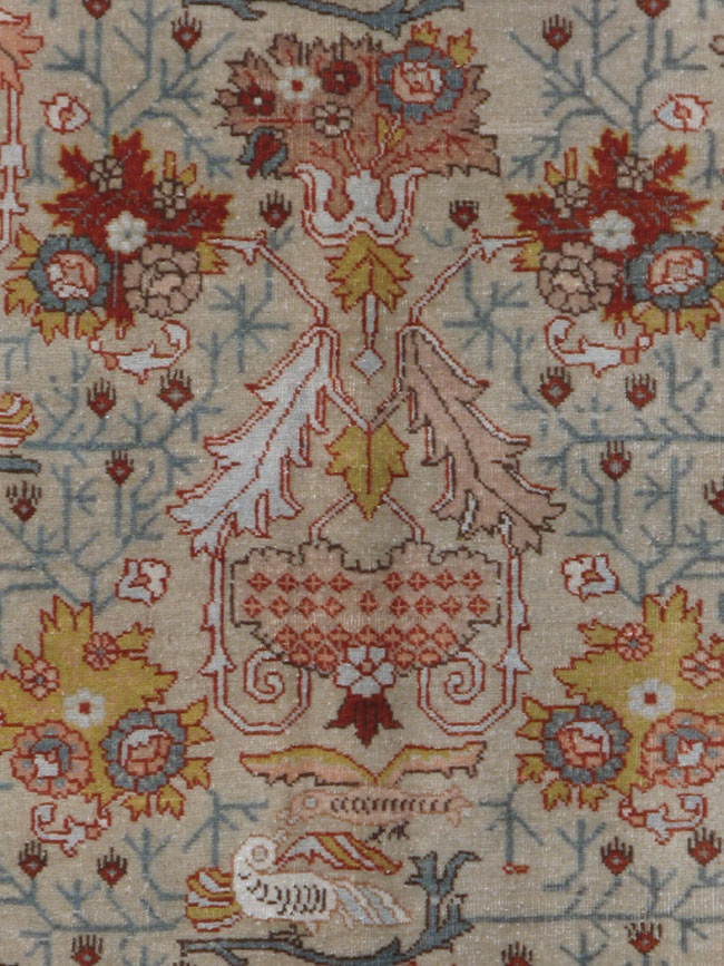 Antique Tabriz Carpet, No.20064 - Galerie Shabab