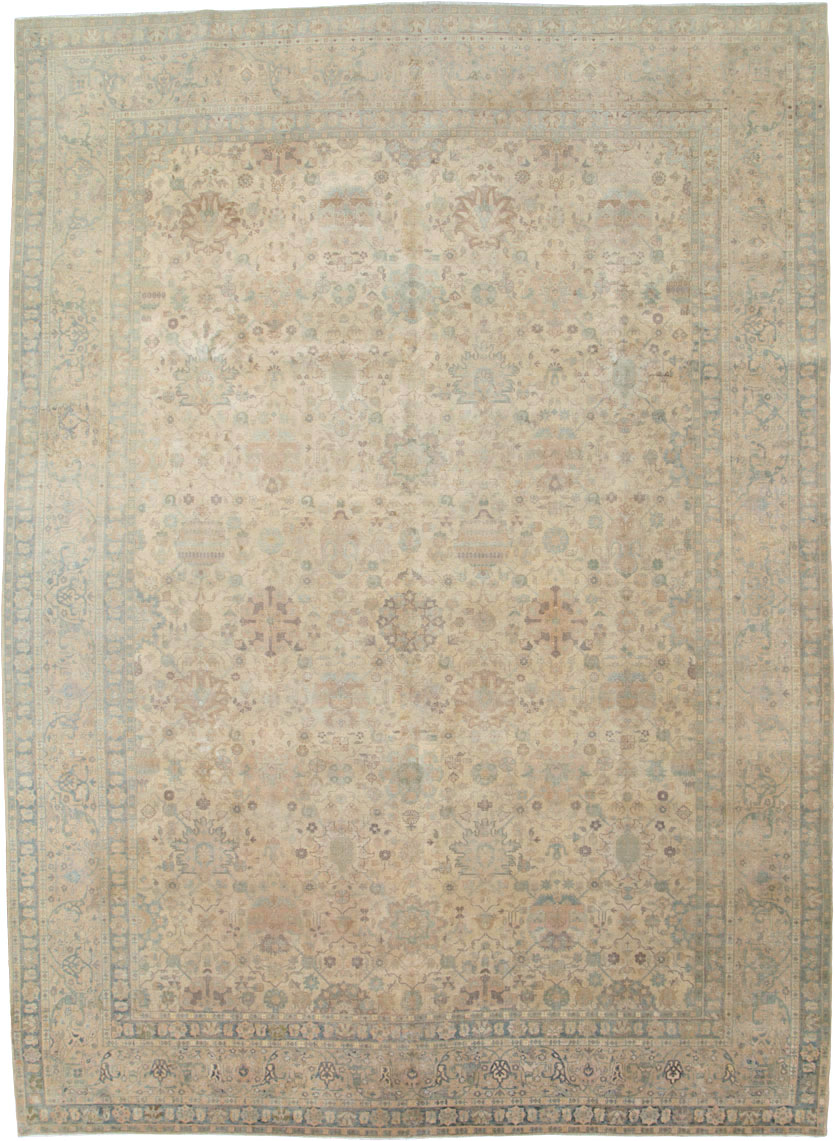 Antique Persian Tabriz Carpet, No.20065 - Galerie Shabab