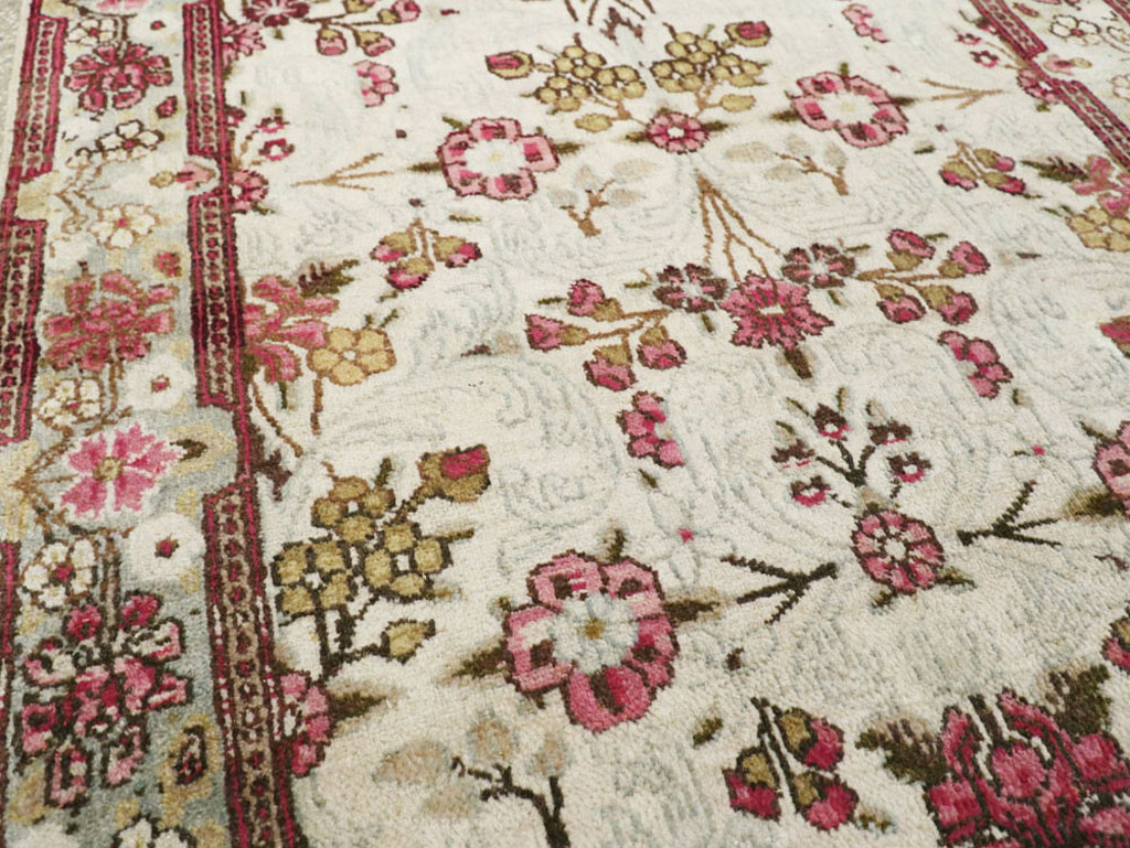 Vintage Persian Lavar Kerman Runner, No.20068 - Galerie Shabab