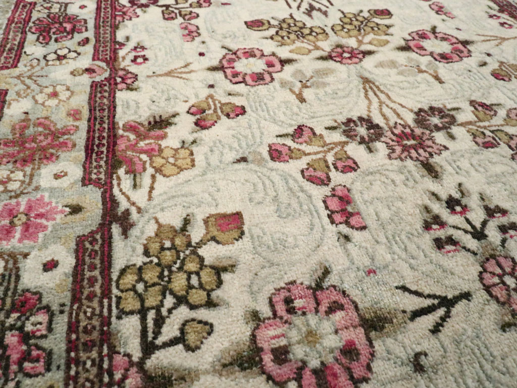 Vintage Persian Lavar Kerman Runner, No.20072 - Galerie Shabab