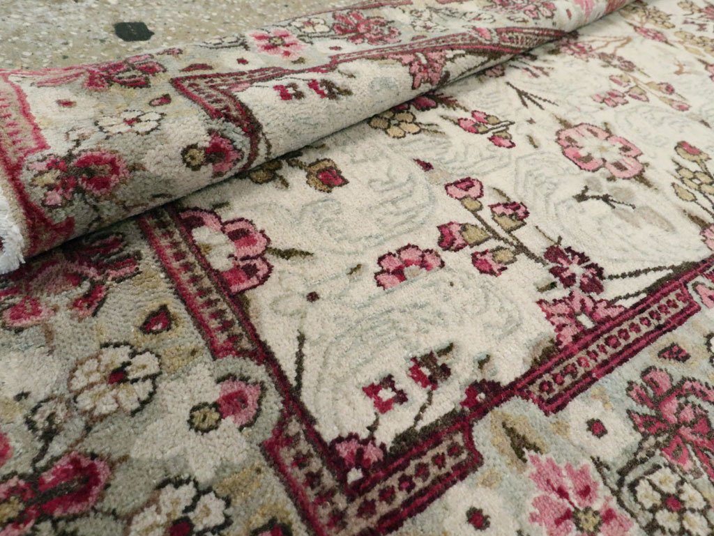 Vintage Persian Lavar Kerman Runner, No.20072 - Galerie Shabab