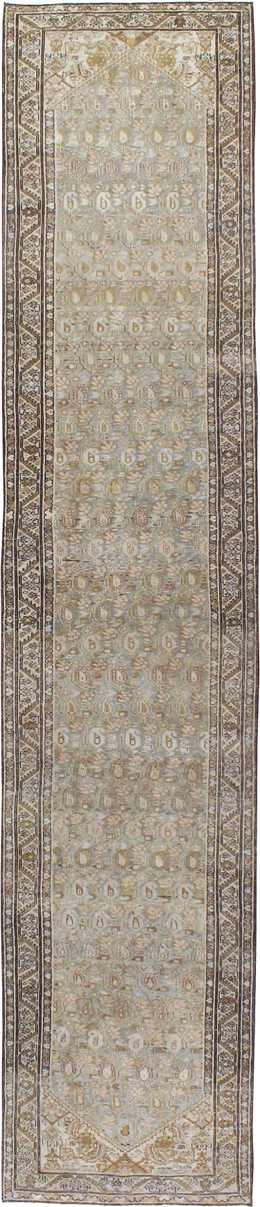 Vintage Persian Malayer Runner, No.20073 - Galerie Shabab
