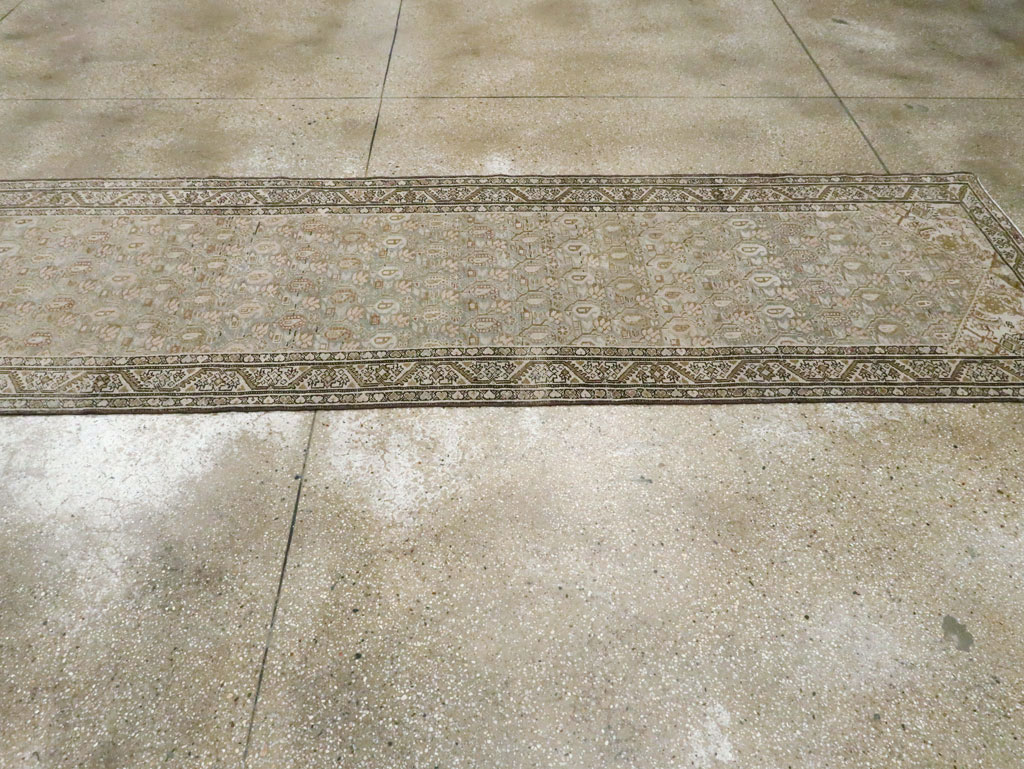 Vintage Persian Malayer Runner, No.20073 - Galerie Shabab