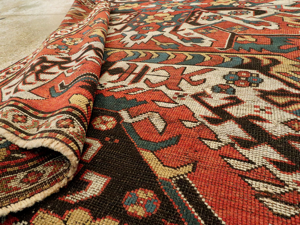 Antique Caucasian Kazak Rug, No.20076 - Galerie Shabab