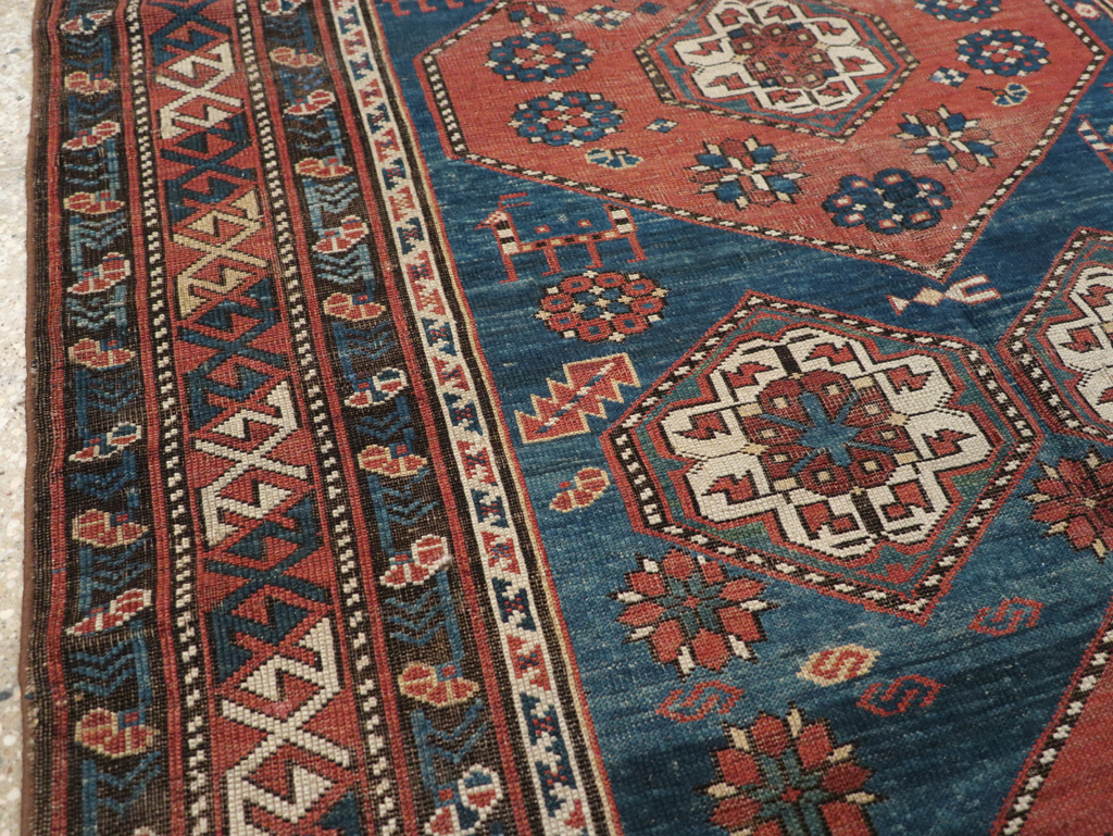 Antique Caucasian Kazak Rug, No.20077 - Galerie Shabab