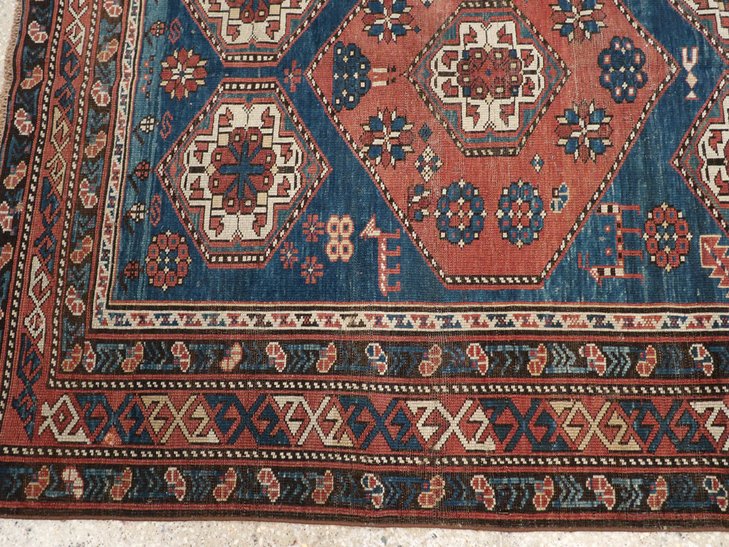 Antique Caucasian Kazak Rug, No.20077 - Galerie Shabab