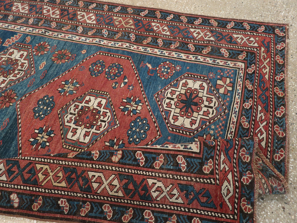 Antique Caucasian Kazak Rug, No.20077 - Galerie Shabab
