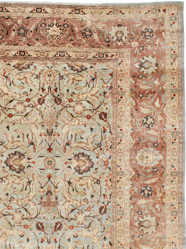Antique Persian Mashad Carpet, No.20083 - Galerie Shabab