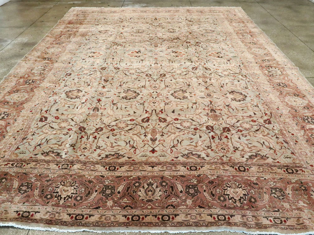 Antique Persian Mashad Carpet, No.20083 - Galerie Shabab