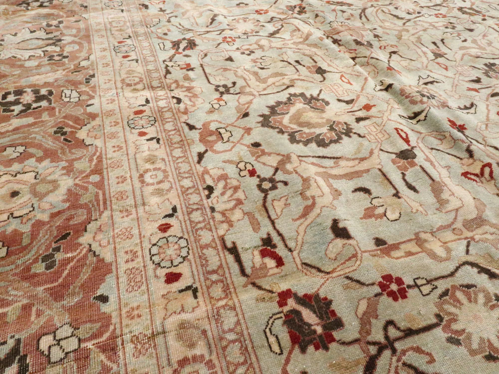 Antique Persian Mashad Carpet, No.20083 - Galerie Shabab
