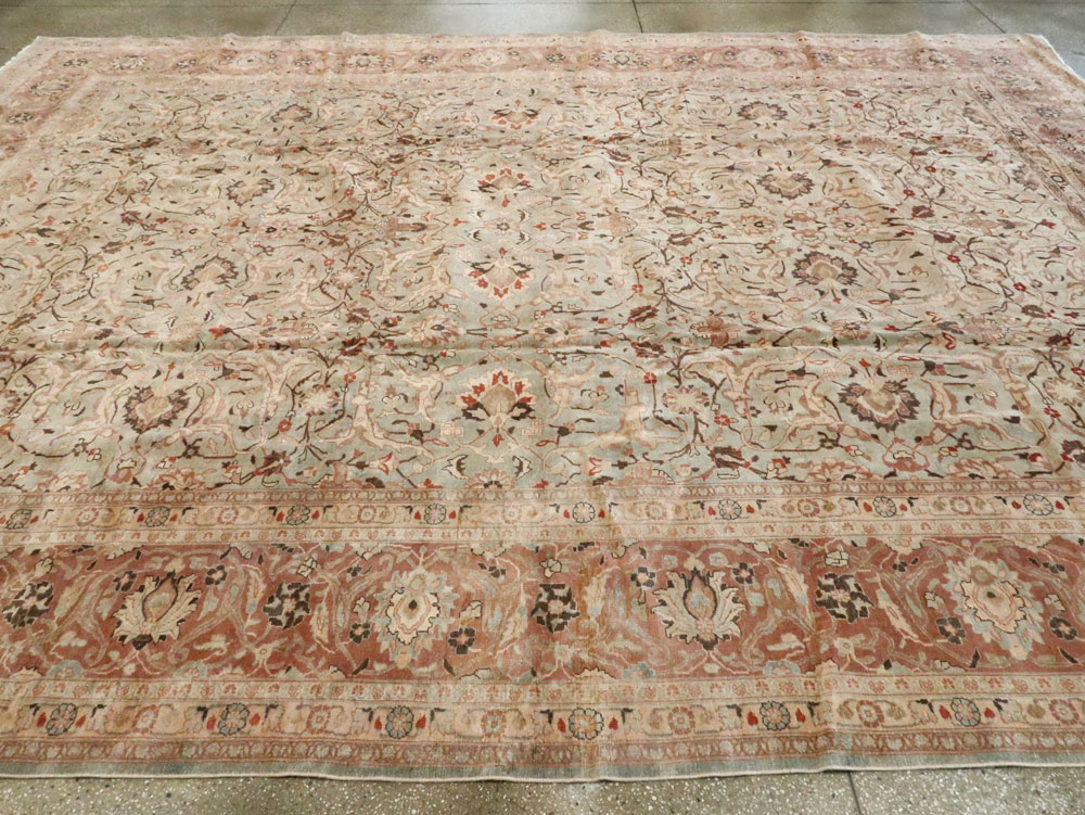Antique Persian Mashad Carpet, No.20083 - Galerie Shabab