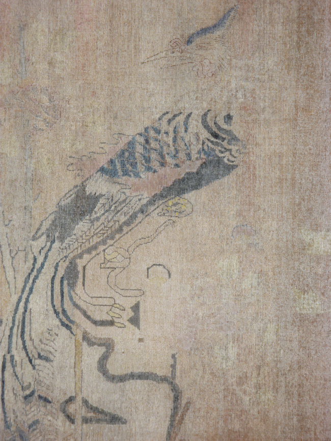 Antique Khotan Silk Carpet, No.20084 - Galerie Shabab