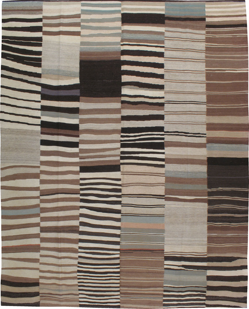 Modernist Kilim, No.20089 - Galerie Shabab