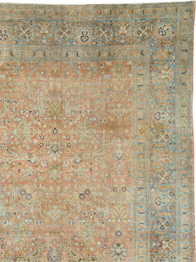 Antique Persian Tabriz Carpet, No.20106 - Galerie Shabab