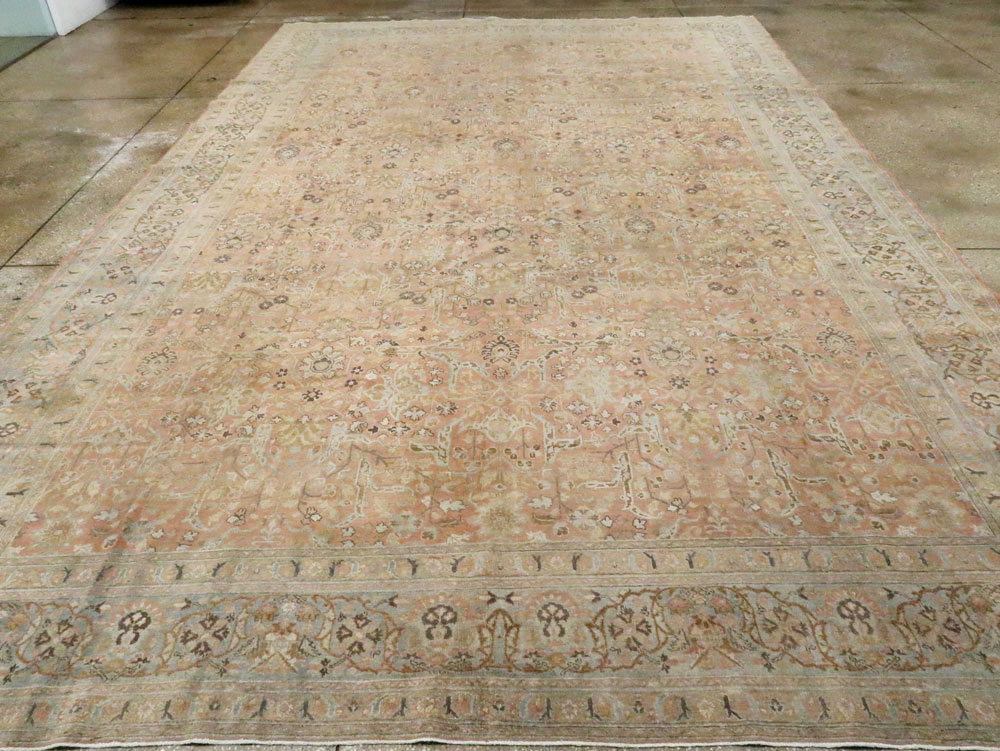 Antique Persian Tabriz Carpet, No.20106 - Galerie Shabab