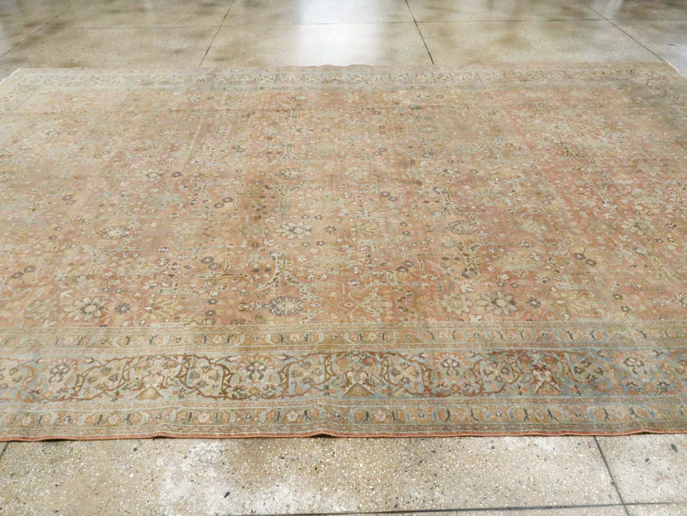 Antique Persian Tabriz Carpet, No.20106 - Galerie Shabab