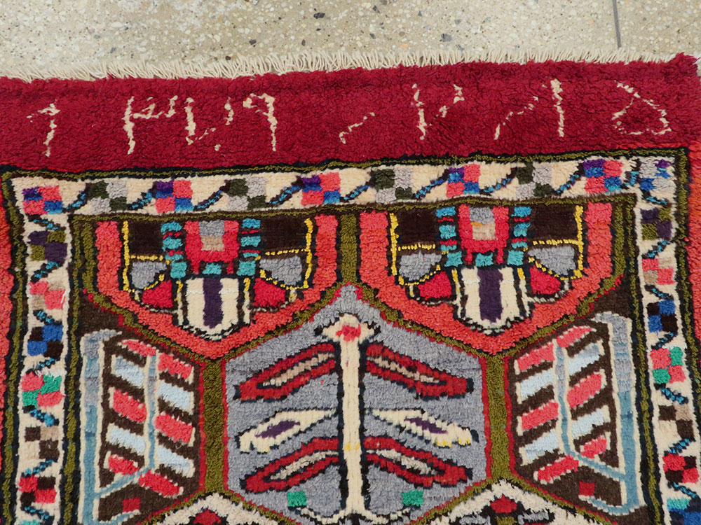 Vintage Persian Hamadan Rug, No.20107 - Galerie Shabab