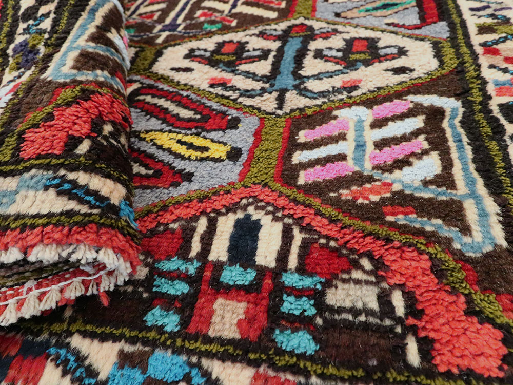 Vintage Persian Hamadan Rug, No.20107 - Galerie Shabab