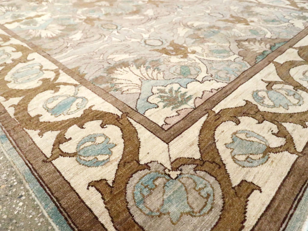 Modern Persian Tabriz Accent Rug, No.20111 - Galerie Shabab