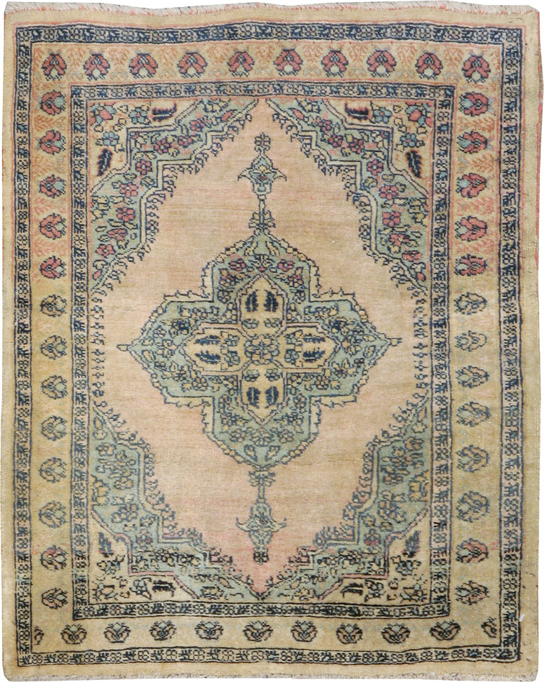 Antique Persian Tabriz Hagi Jalili Rug, No.20118 - Galerie Shabab