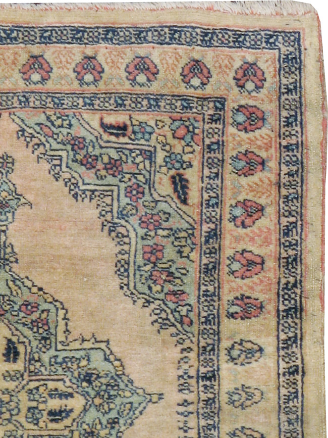 Antique Persian Tabriz Hagi Jalili Rug, No.20118 - Galerie Shabab