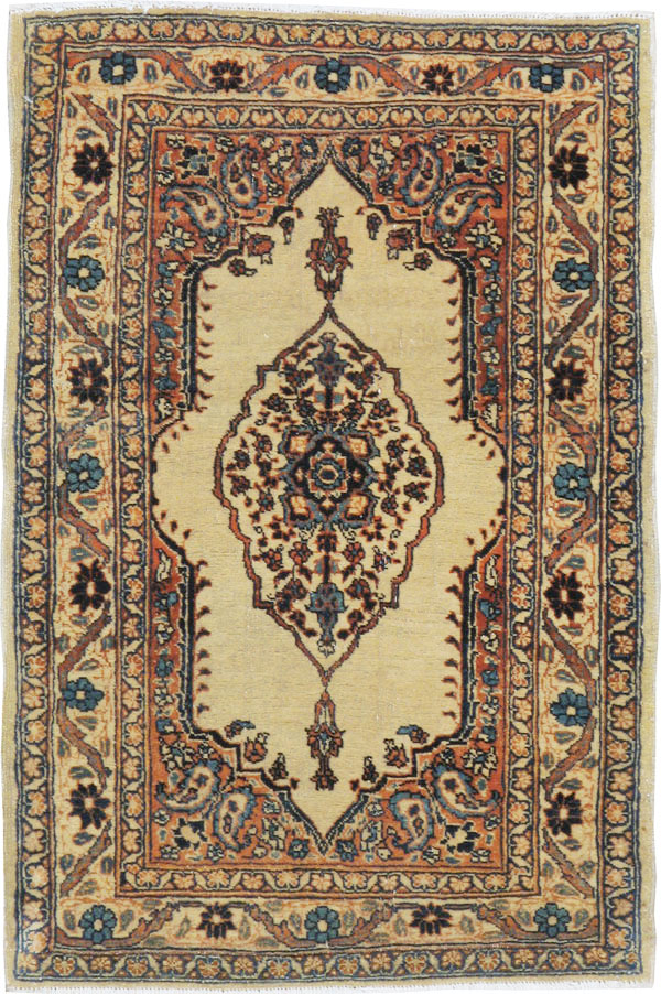Antique Persian Tabriz Hagi Jalili Rug, No.20120 - Galerie Shabab