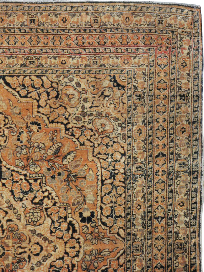 Antique Persian Tabriz Hagi Jalili Rug, No.20123 - Galerie Shabab