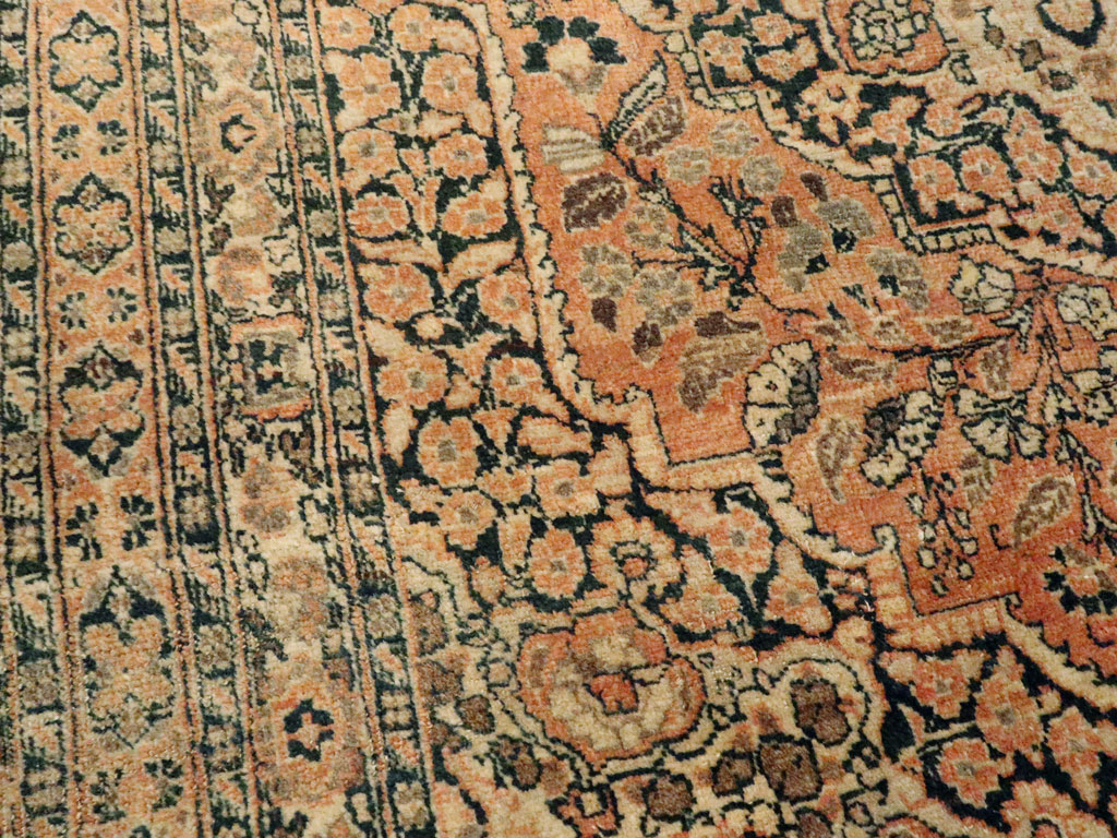 Antique Persian Tabriz Hagi Jalili Rug, No.20123 - Galerie Shabab
